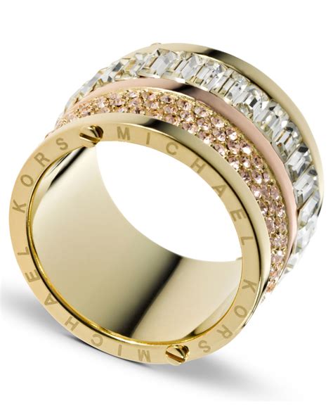 d ring gold michael kors|Michael Kors wedding ring.